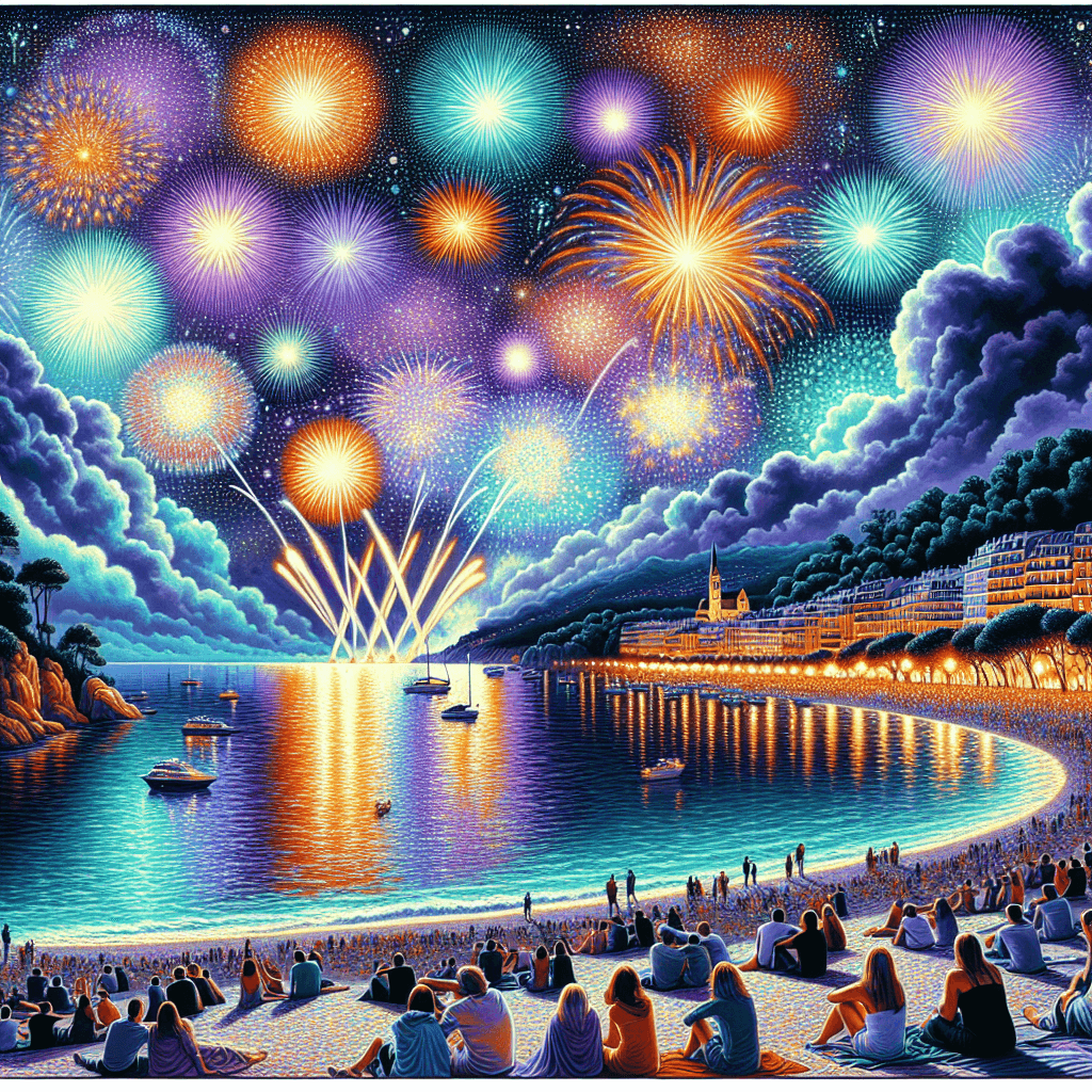 International Festival Of Pyrotechnic Art - France Paint By Numbers