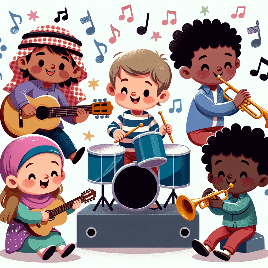 Musical Medley Number Painting