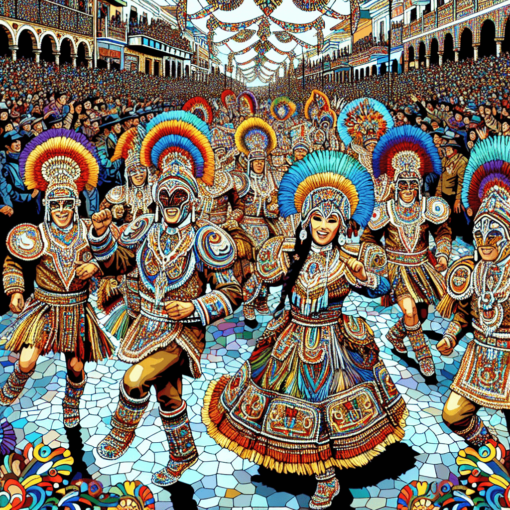 The Carnival Of Oruro - Oruro, Bolivia Paint By Numbers Art