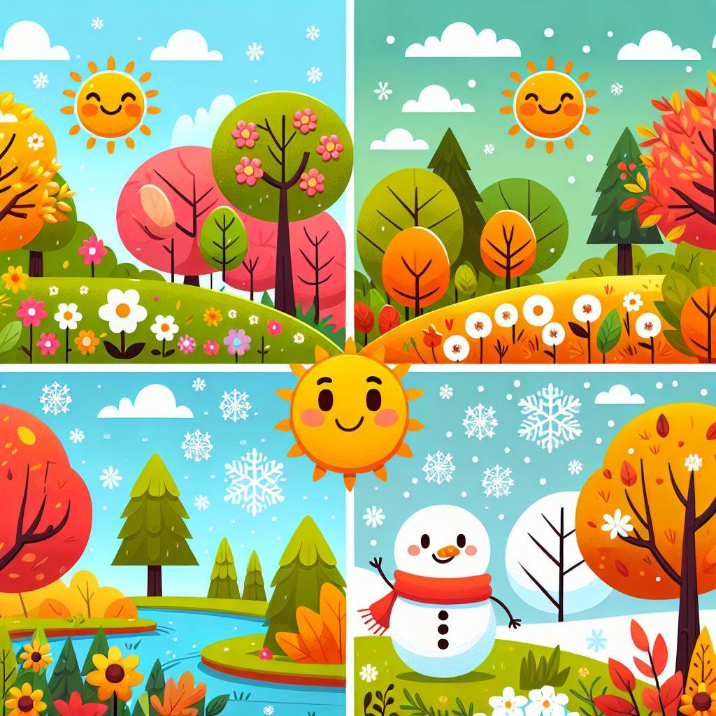 Exploring The Seasons Paint By Color
