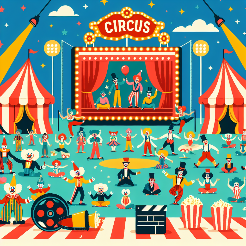 Cinematic Circus Paint By Numbers Kits