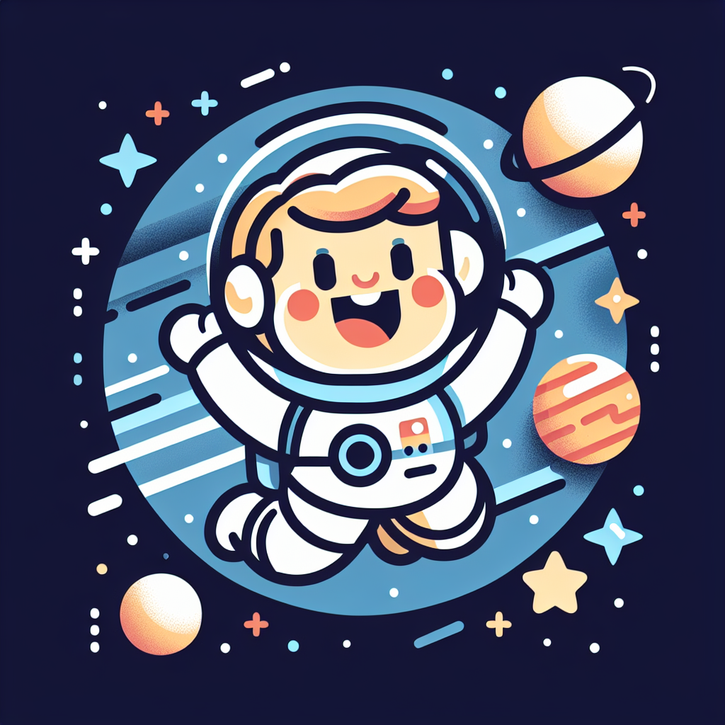 Space Explorer Astronaut Adventure Paint By Color