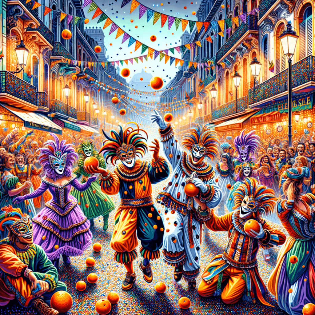 Karnaval De Binche - Belgium Paint By Number