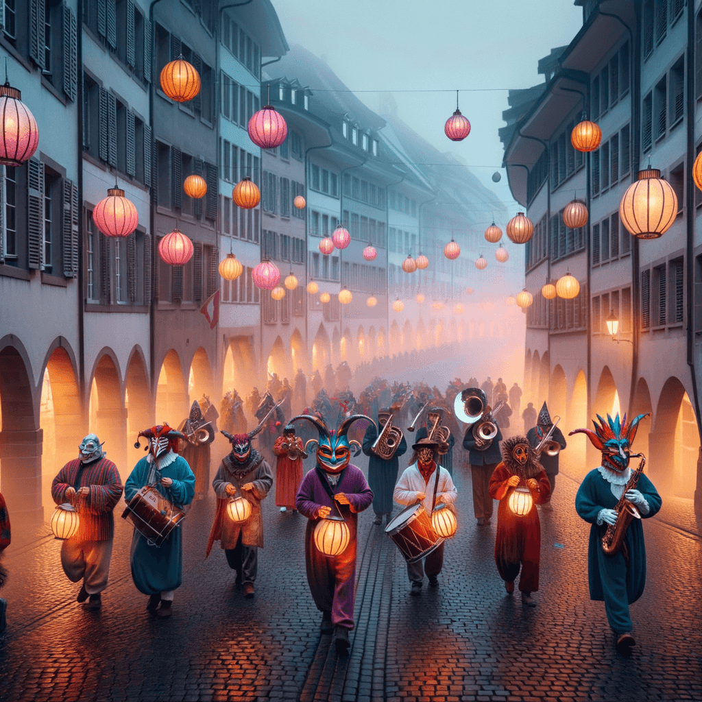 Fasnacht - Basel Paint By Color