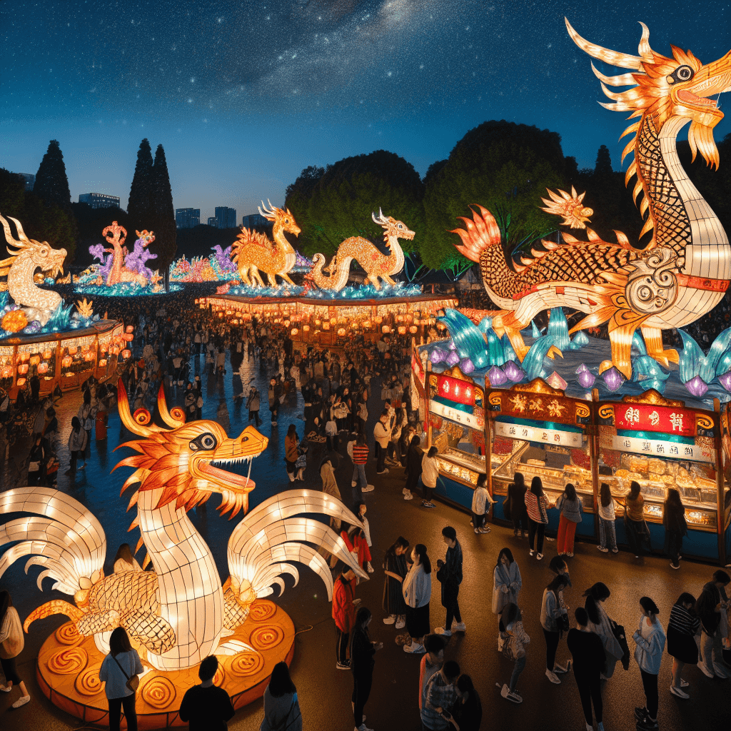 Auckland Lantern Festival - Auckland DIY Paint By Numbers