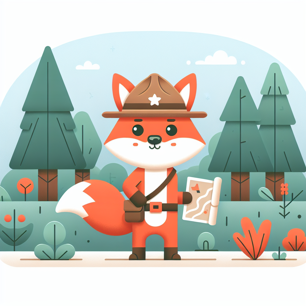 Forest Ranger Fox Paint By Color