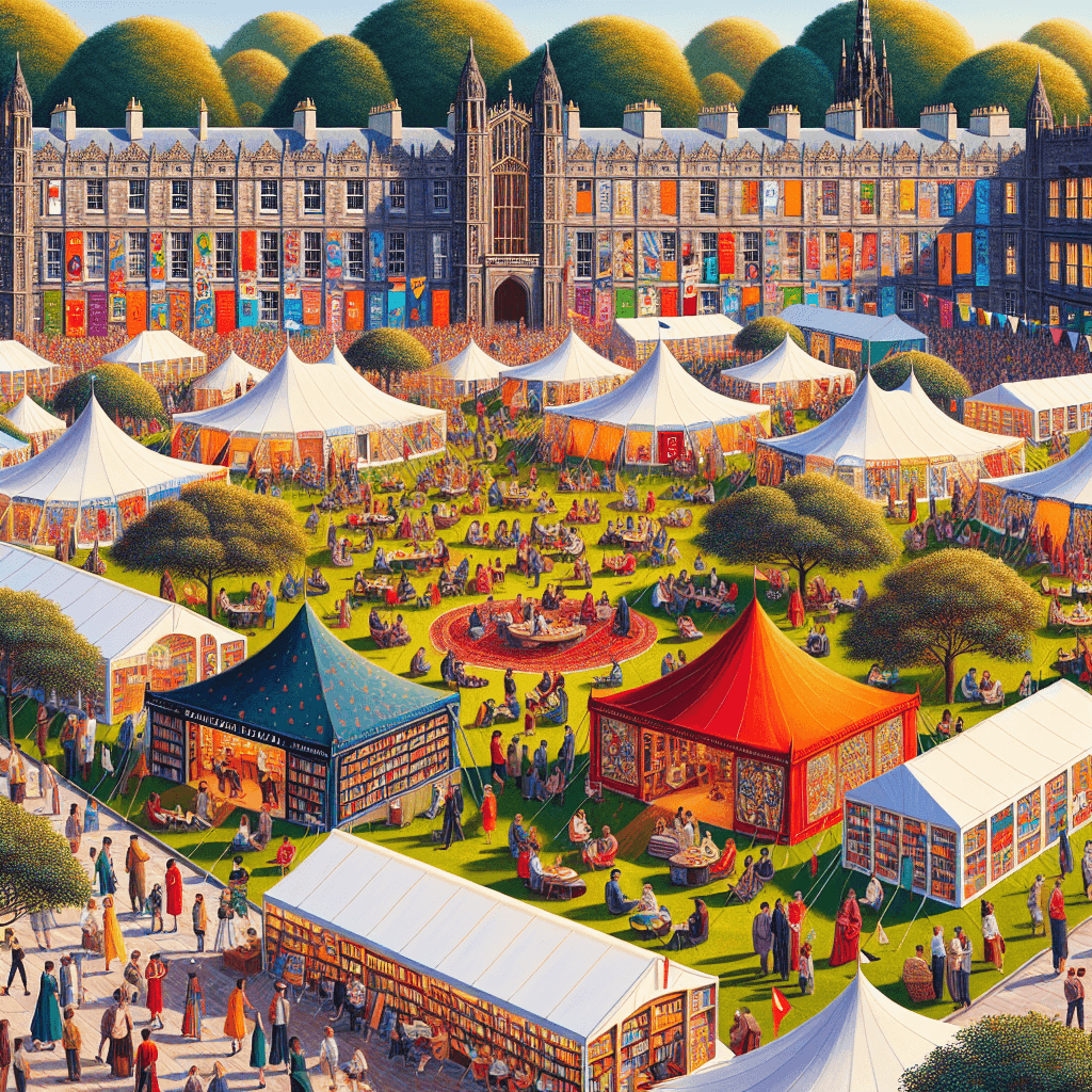 Edinburgh International Book Festival Painting By Numbers Kit