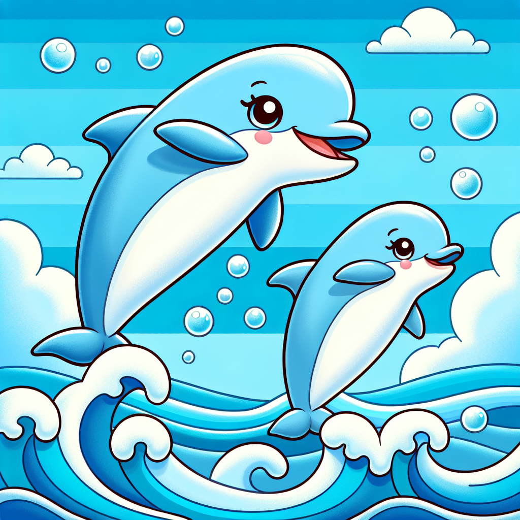 Ocean Adventure With Friendly Dolphins Paint By Number