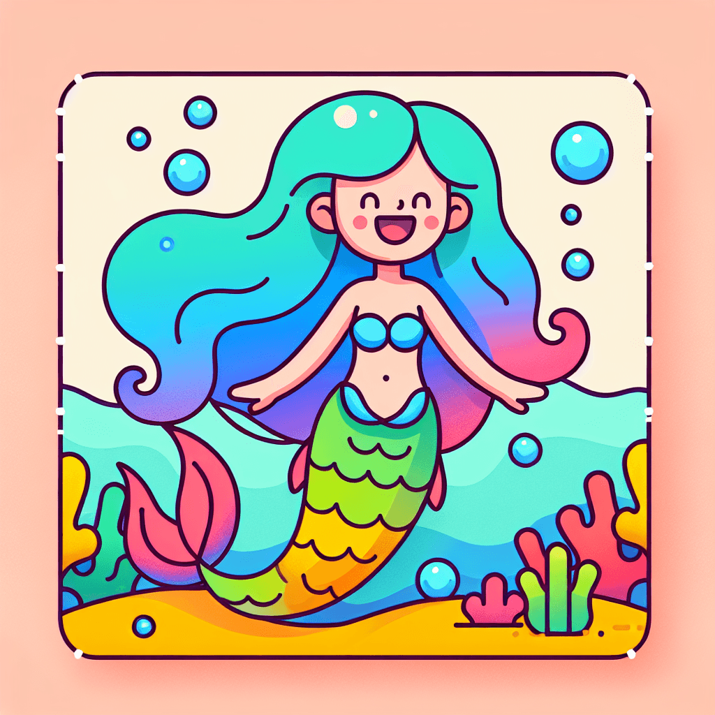 Mermaid Lagoon Tales Painting Number Kit