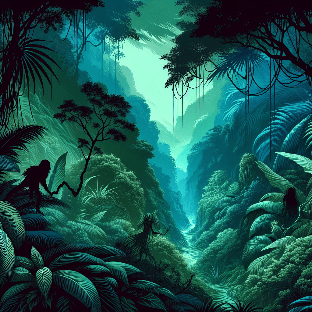 Mysterious Jungle Spirits Numbered Painting Kits