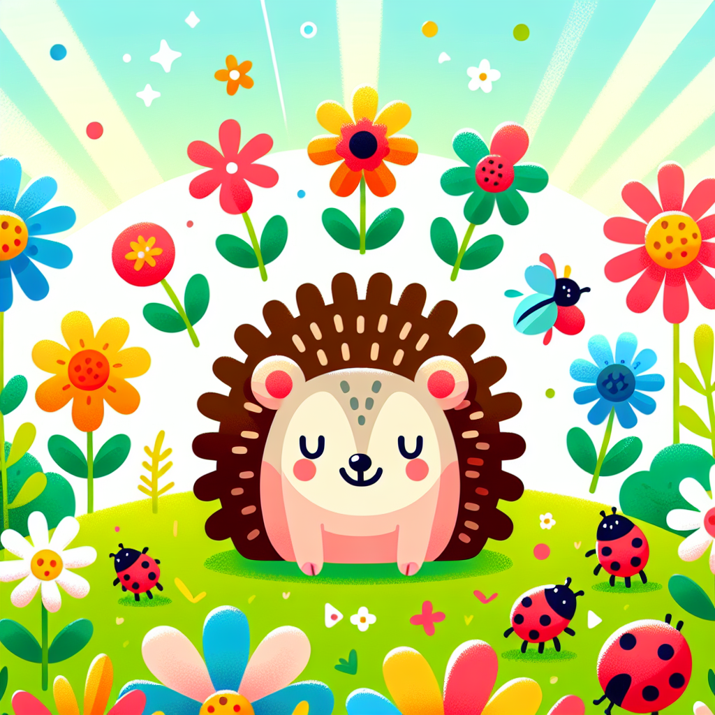 Garden Hedgehog Hideaway Paint By Numbers