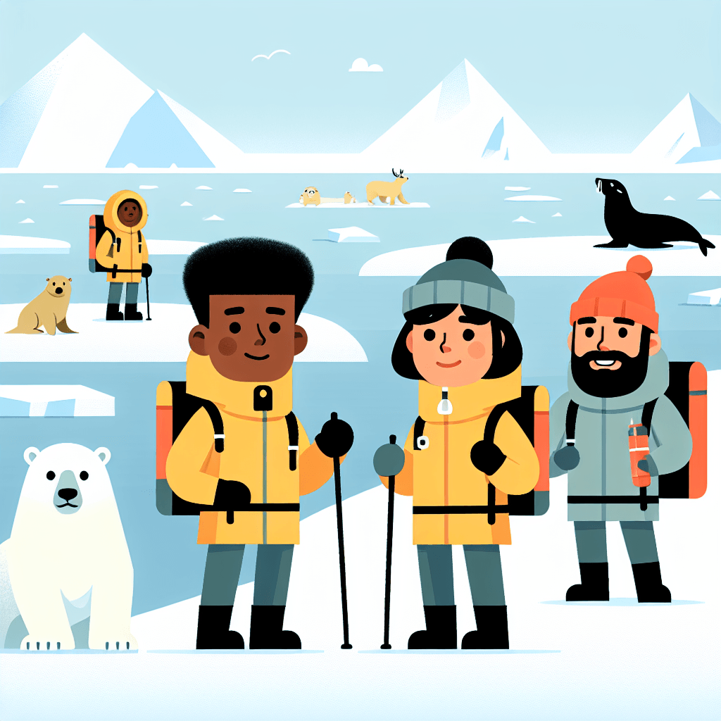 Arctic Explorers Quest Paint By Numbers Art