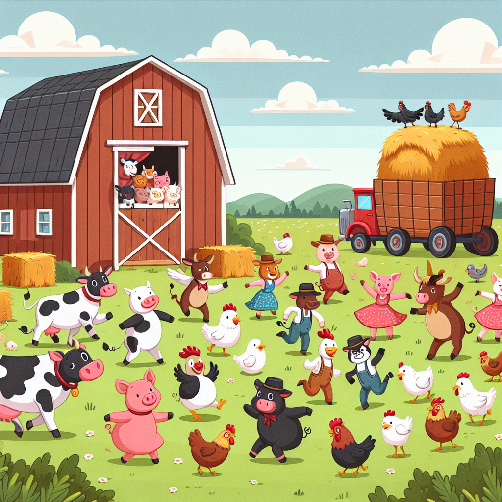 Farm Festivities Paint By Color