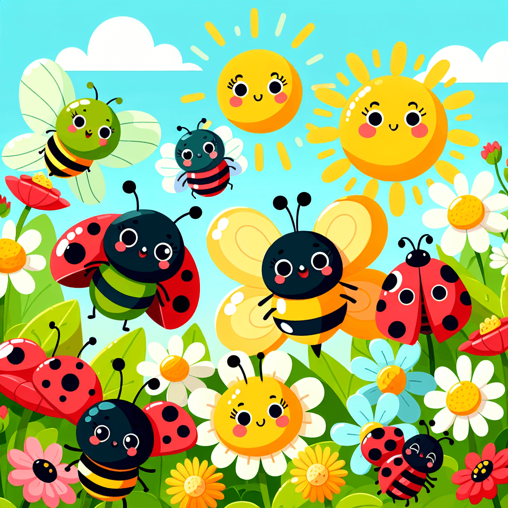 Giggling Garden Friends Number Painting