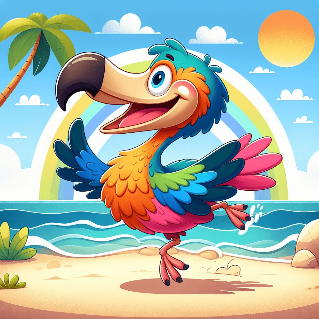 Dancing Dodo Paint By Color