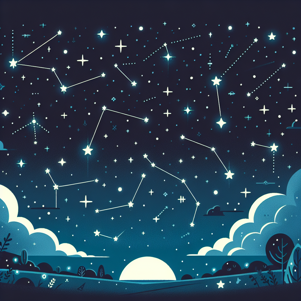 Mystery In The Night Sky Paint By Numbers Art