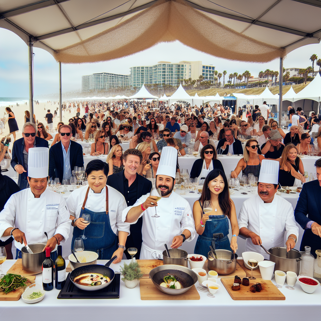 South Beach Wine & Food Festival - USA Number Painting