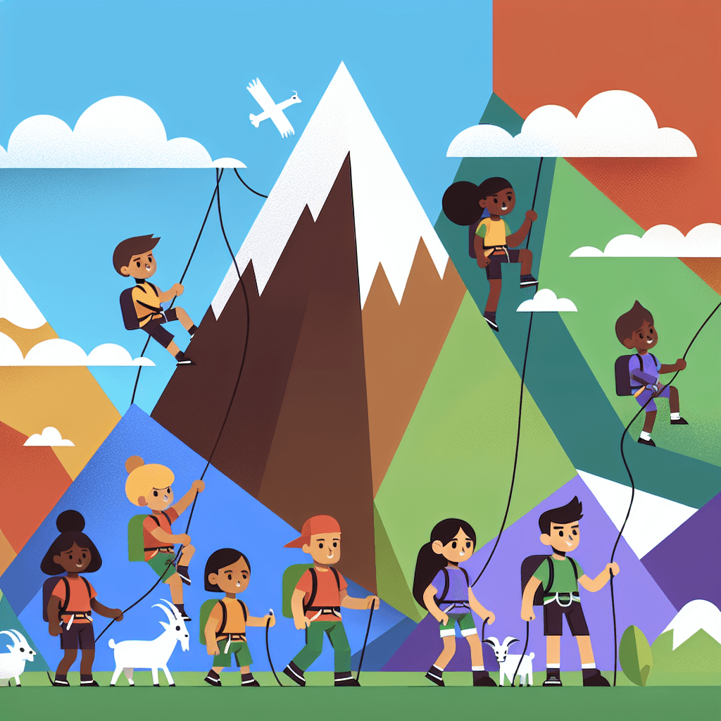 Magic Mountain Expedition Paint By Color