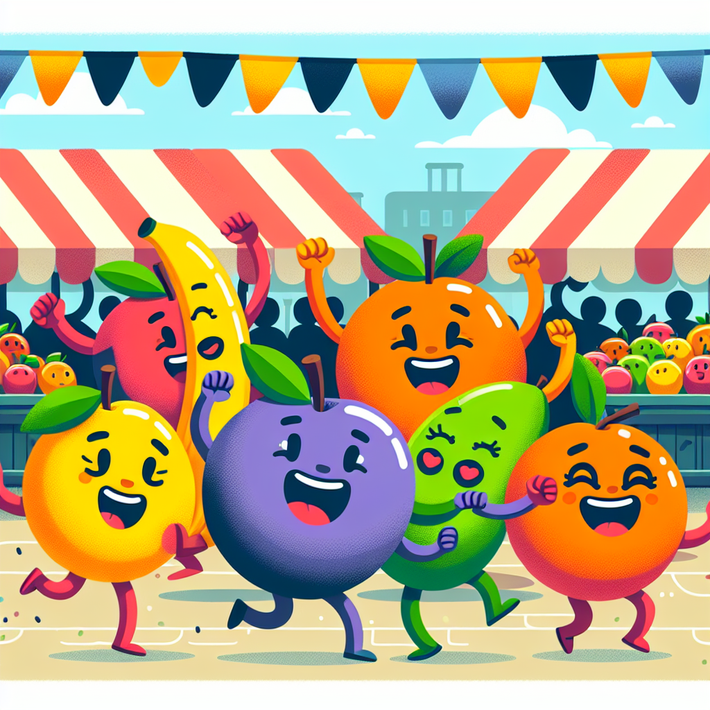 Fantastic Fruit Festival Numbered Painting Kits
