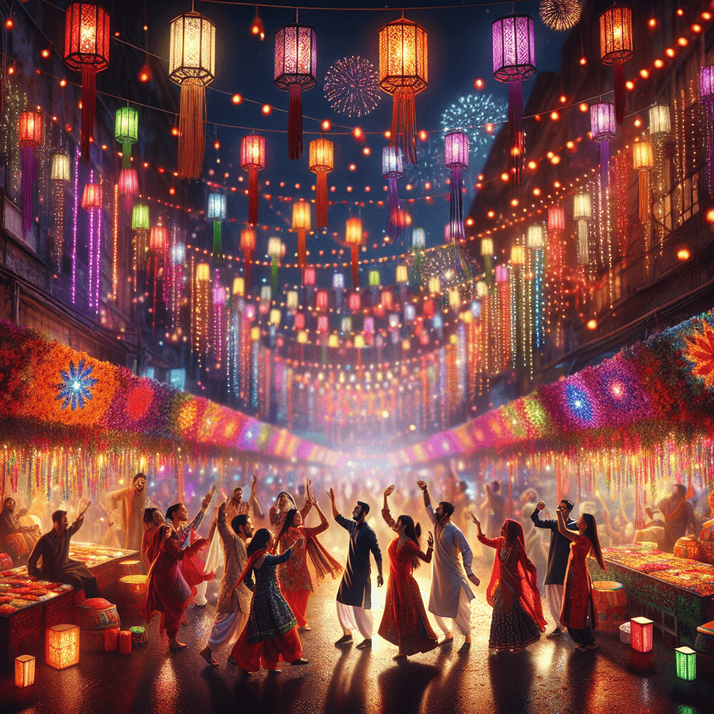 Diwali Festival Of Lights - United Kingdom Paint By Number