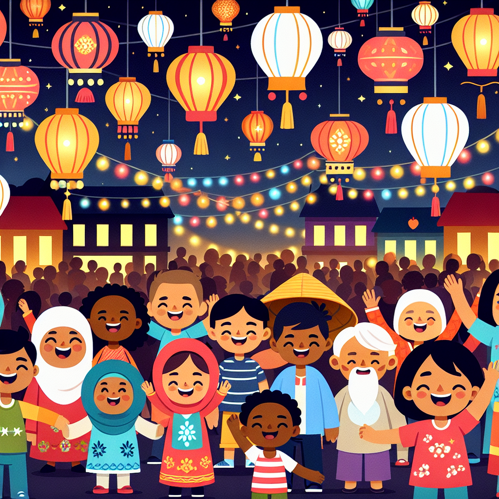Festival Of Light Delight Number Painting