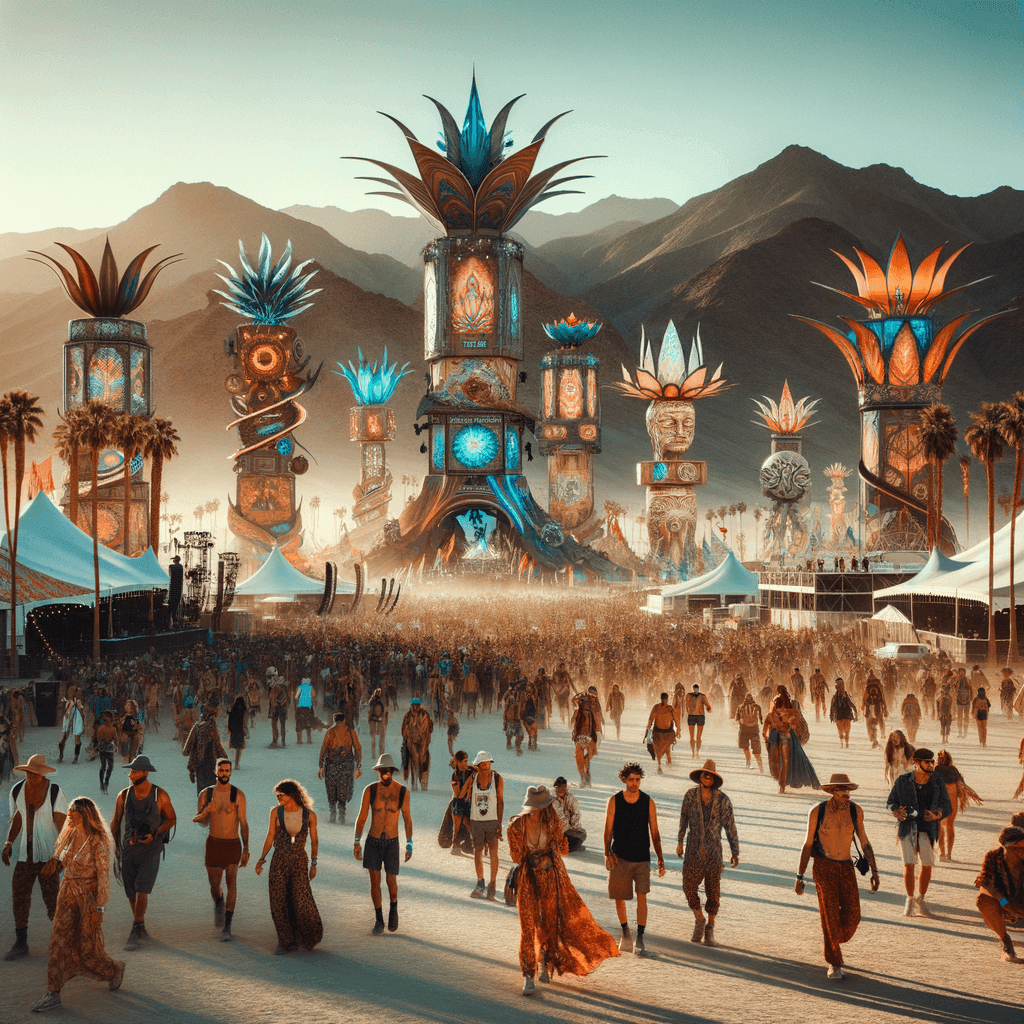 Coachella Valley Music And Arts Festival - California, USA Paint By Number