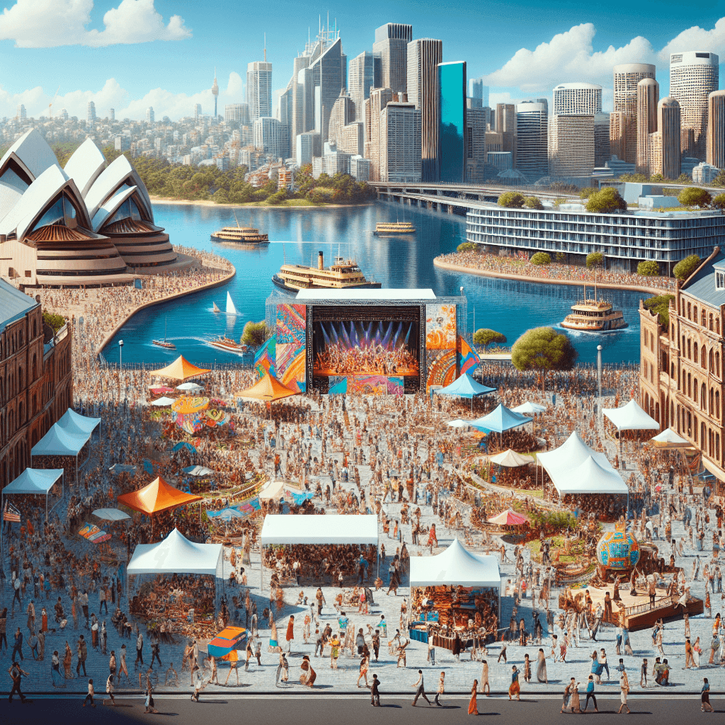 Sydney Festival - Sydney, Australia Paint By Number