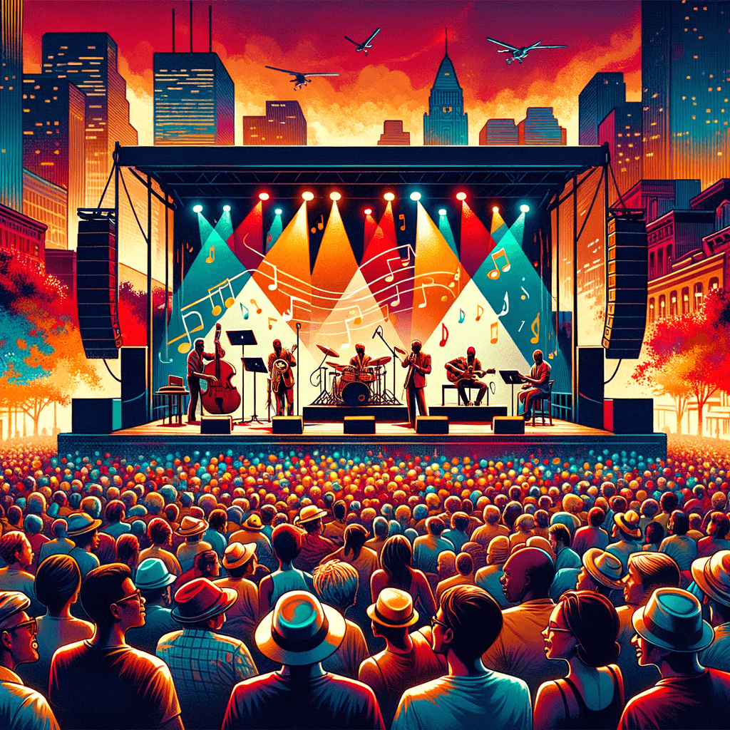 Festival Internacional De Jazz De Montreal Paint By Numbers Kits
