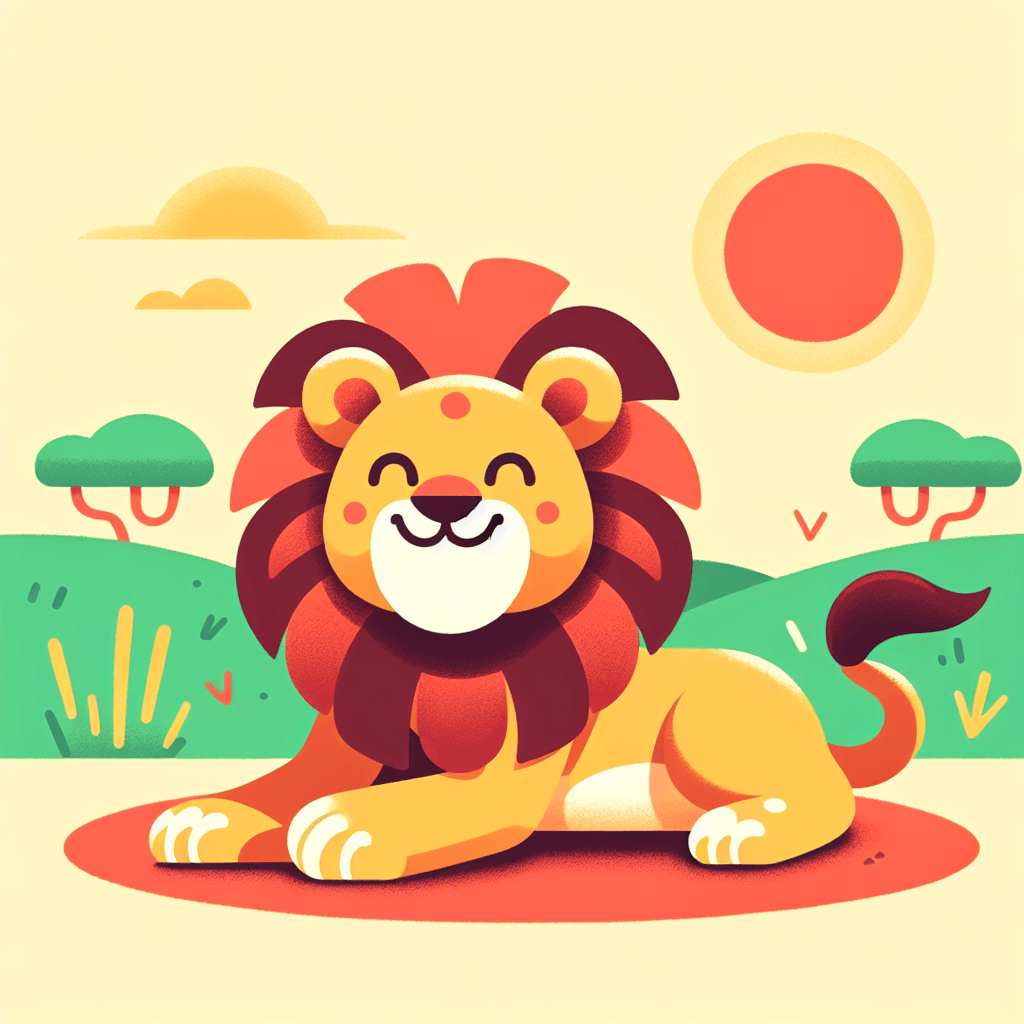 Lively Lion Numbered Painting Kits