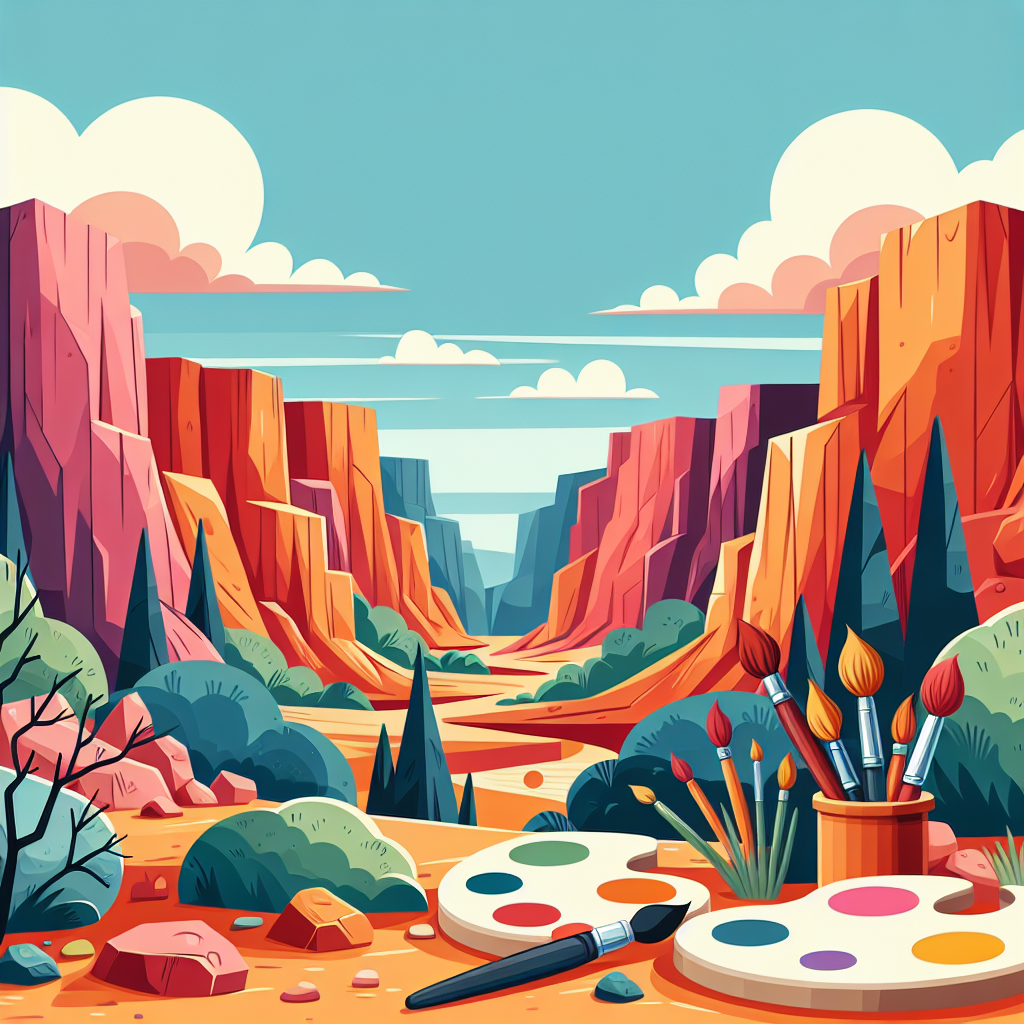Creative Canyons Paint By Numbers Kits
