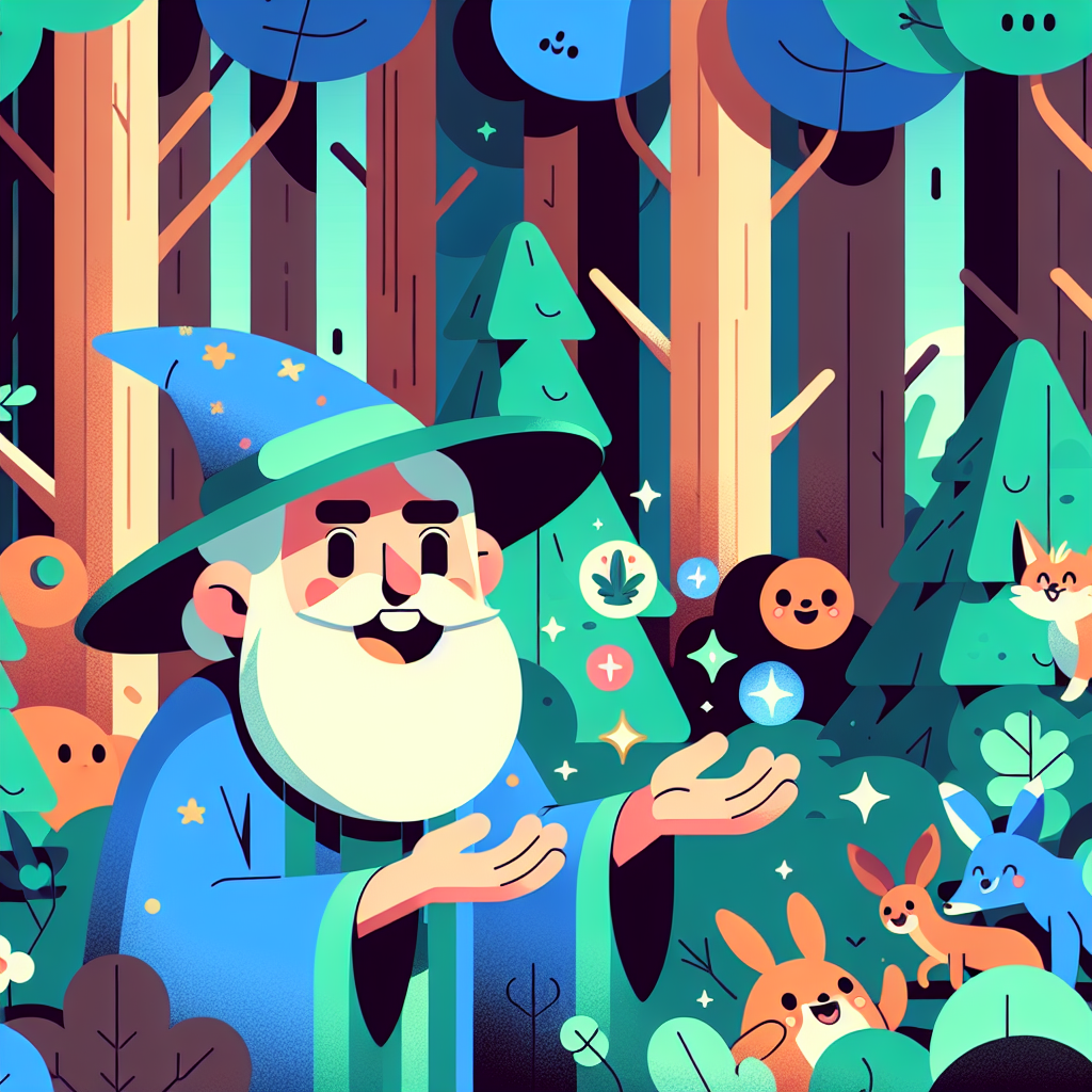 Wise Woodland Wizards Painting Number Kit