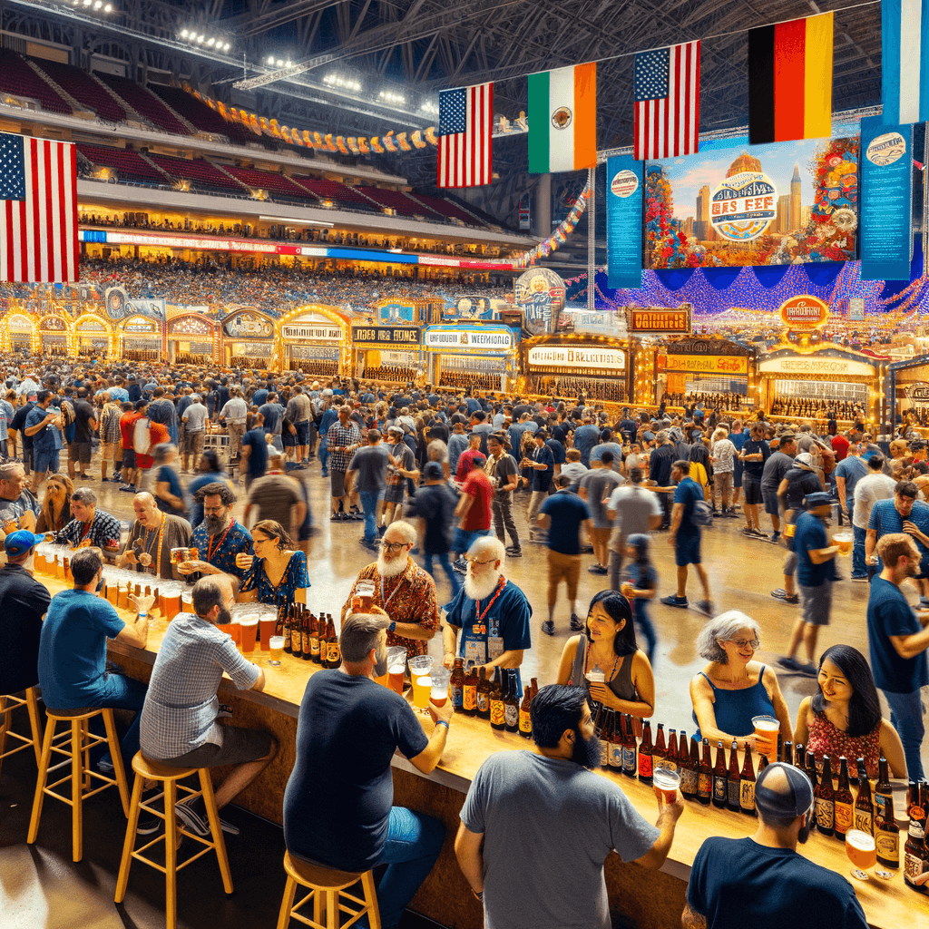 The Great American Beer Festival - USA Painting Number Kit