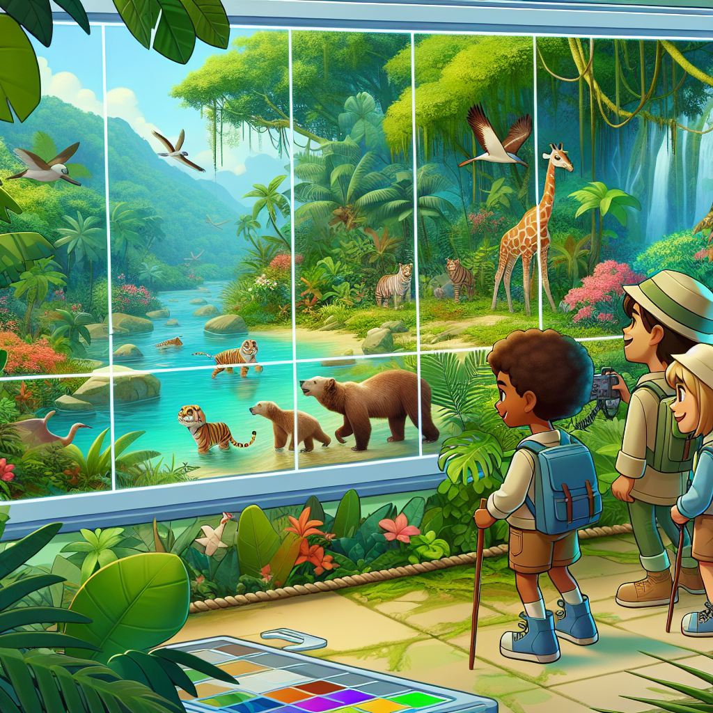 Rainforest Exploration Mission Numbered Painting Kits