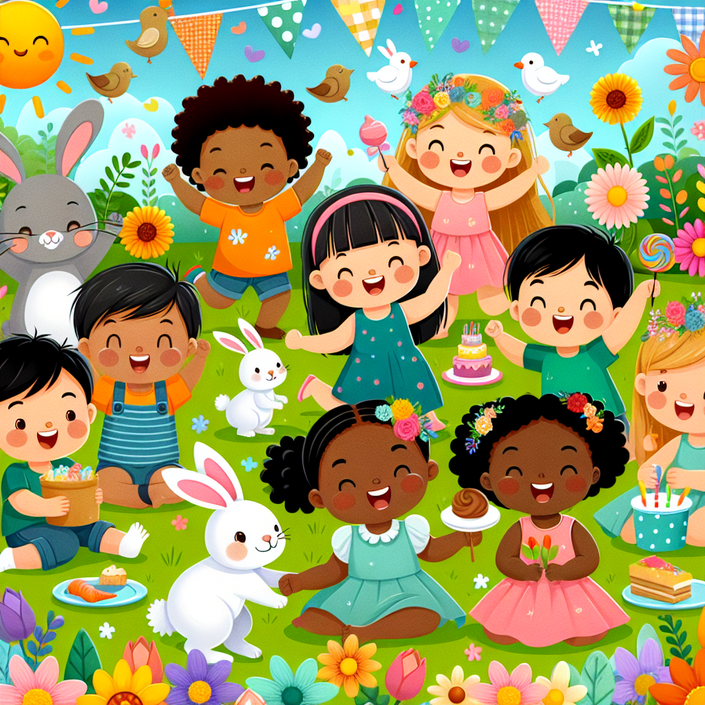 Garden Party With Friends Numbered Painting Kits