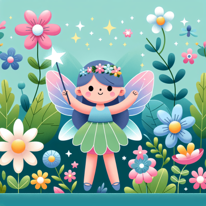 Mystical Fairies Paint By Color