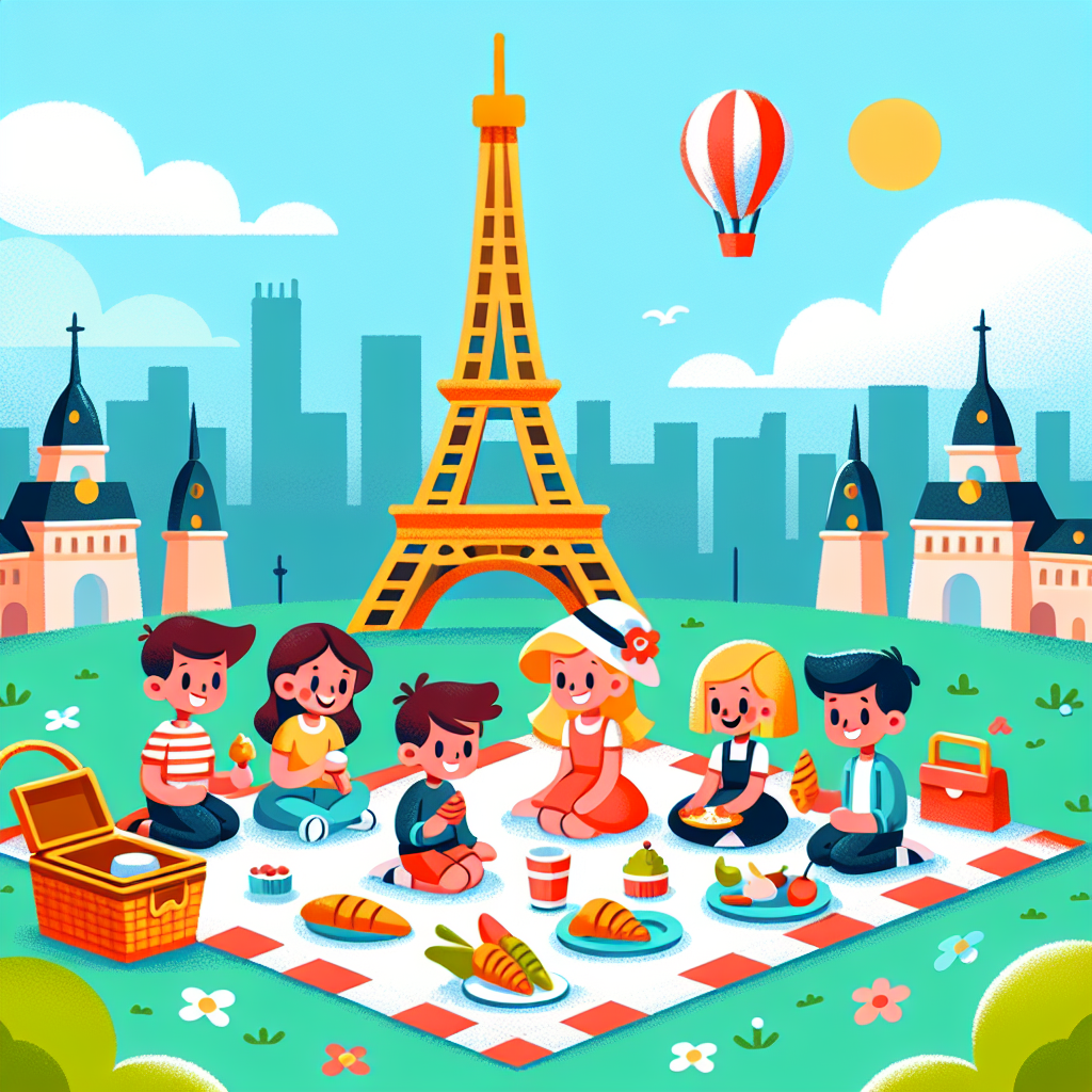 Petite Parisian Picnic Paint By Color