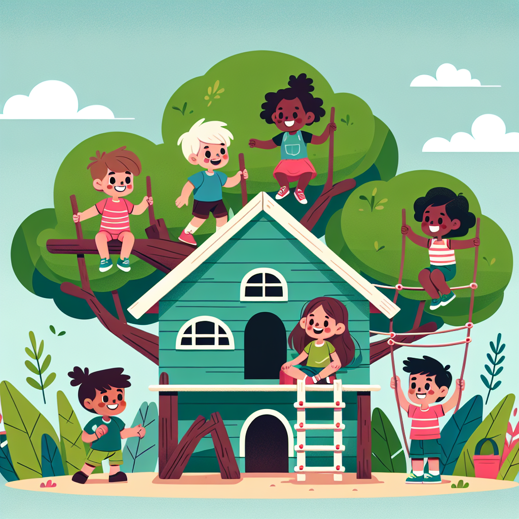 Adventure Treehouse Painting Number Kit