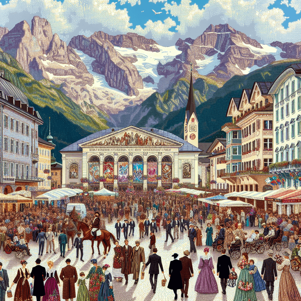 Salzburger Festspiele - Austria Numbered Painting Kits