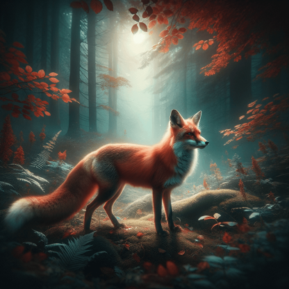 Foxfire Fantasy Painting By Numbers Kit