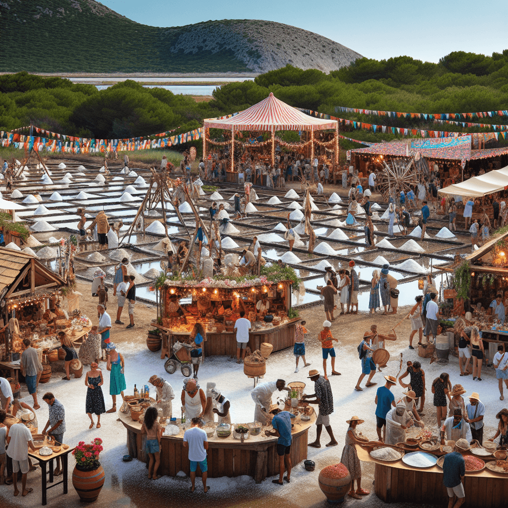 Fleur De Sel Festival - France Painting Number Kit