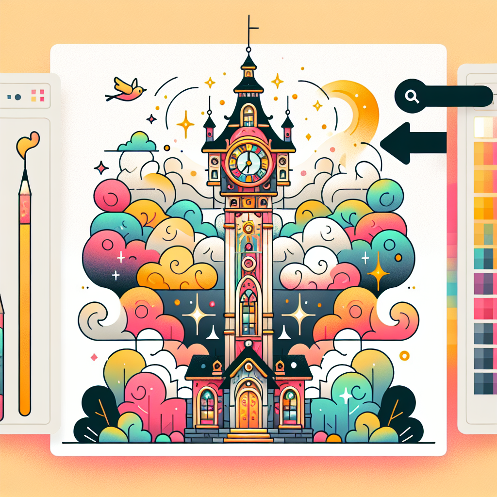 The Enchanted Clocktower Paint By Numbers