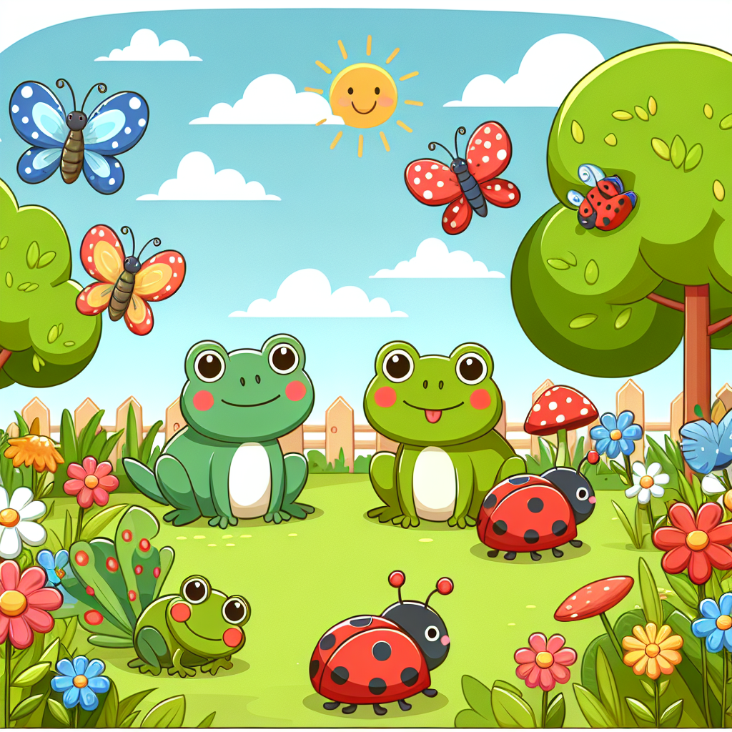 Garden Friends Gathering Paint By Numbers Art