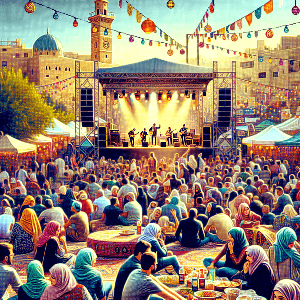 The Amman Summer Festival Paint By Number