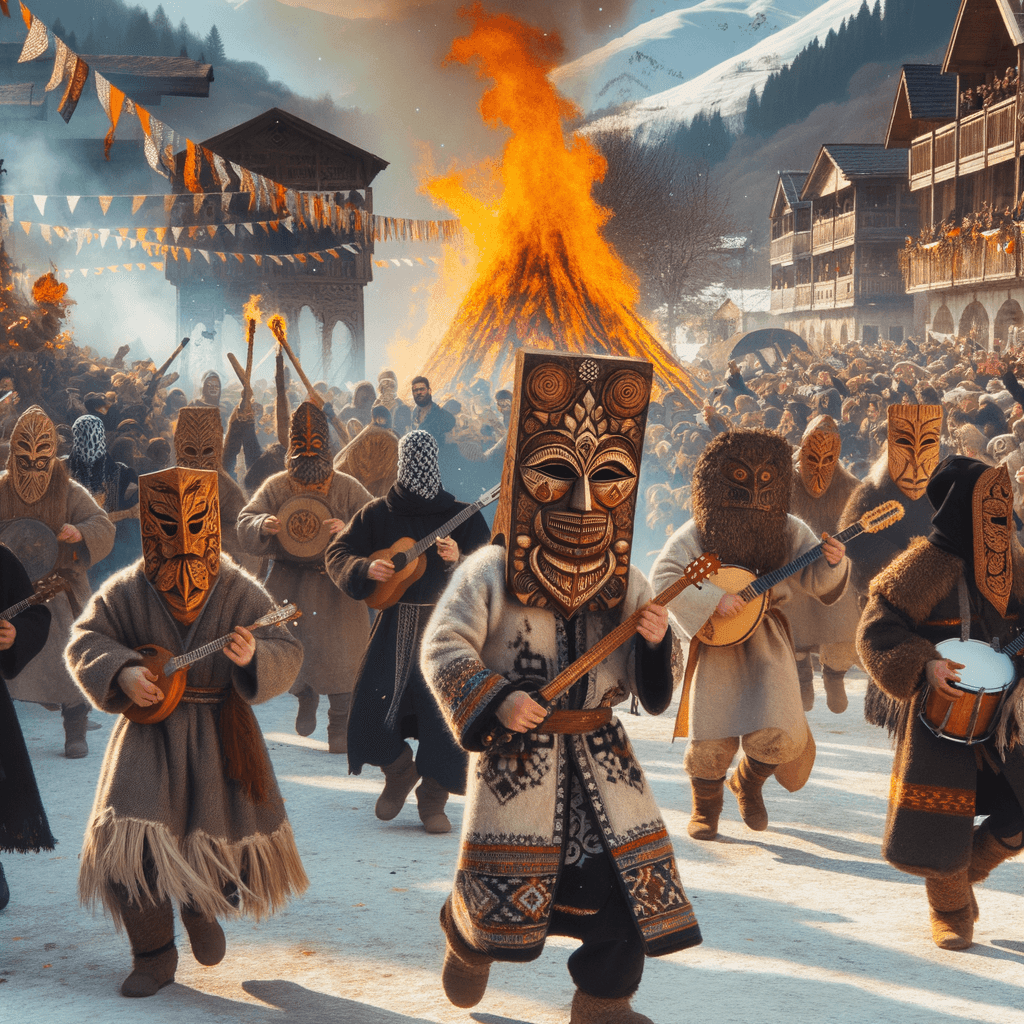 Busójárás - Mohács, Hungary Paint By Number