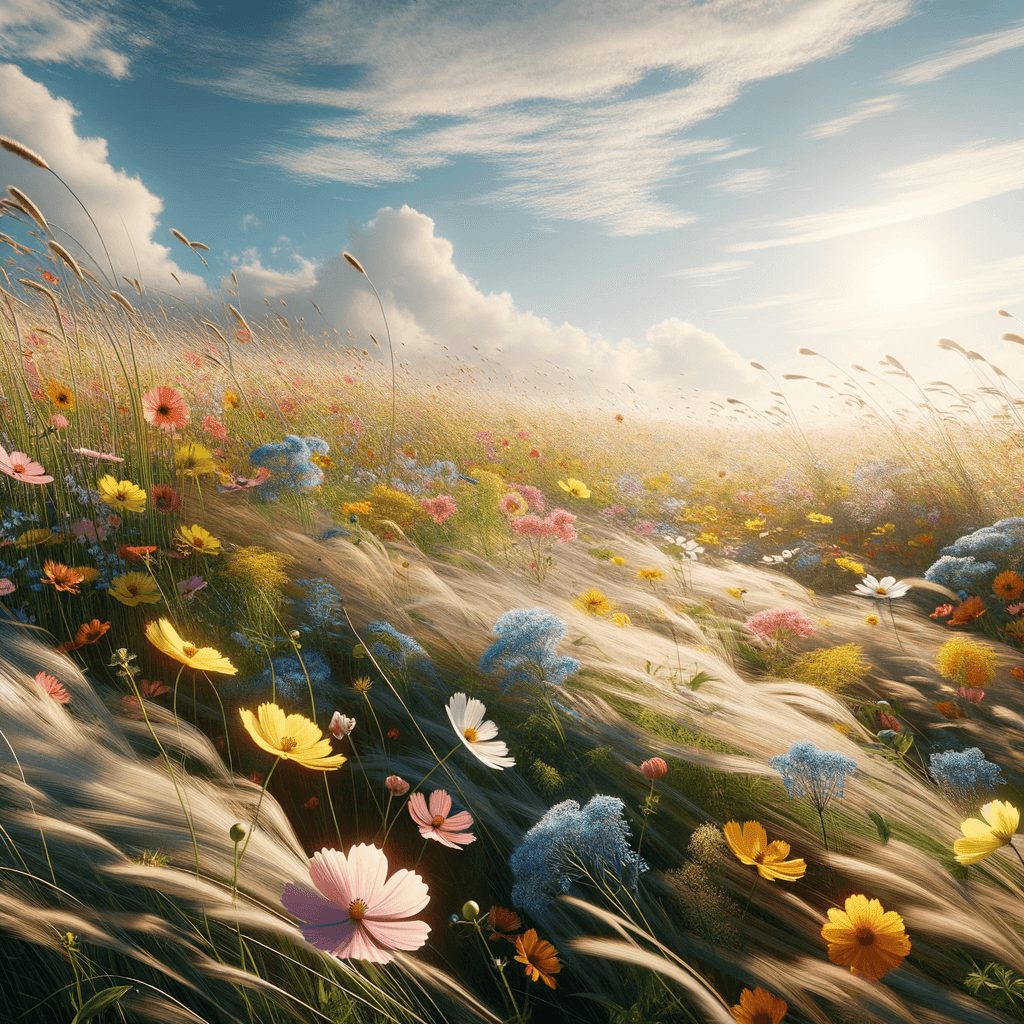 Serenity In The Wildflowers Paint By Numbers Kits