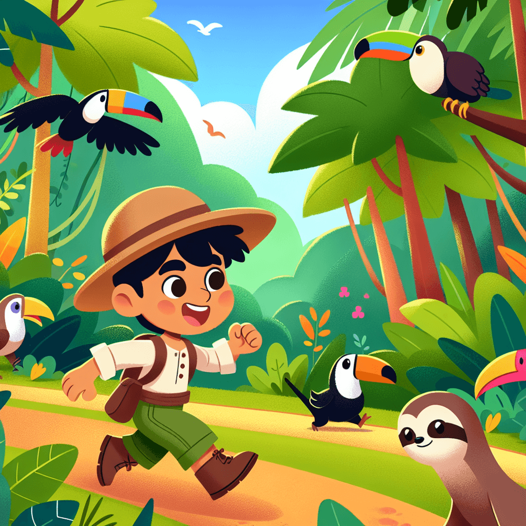 Rainforest Expedition Adventure DIY Paint By Numbers
