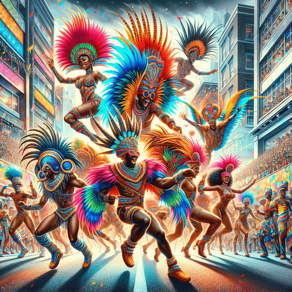 Karnival Di Trinidad DIY Paint By Numbers