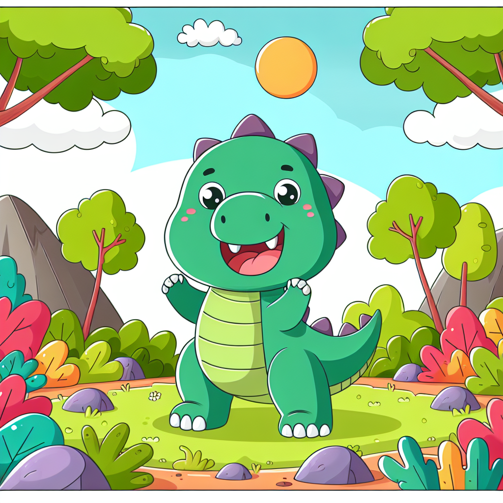 Roaring Dinosaur Numbered Painting Kits