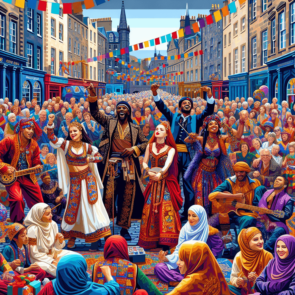 Edinburgh Fringe Festival Number Painting