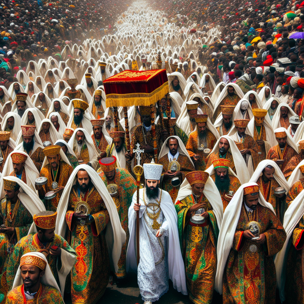 Ethiopian Epiphany - Ethiopia Paint By Numbers Kits